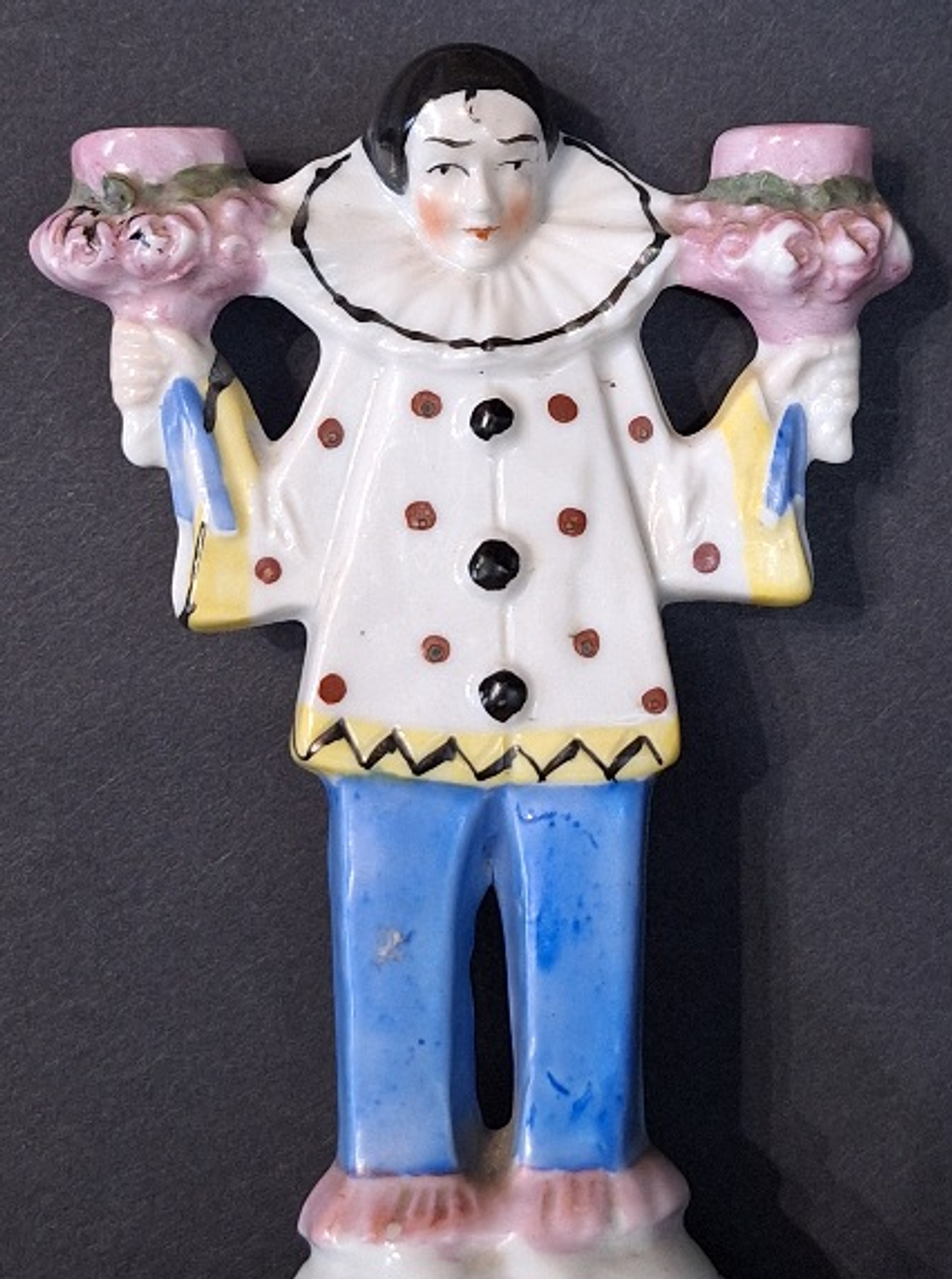 Pierrot em porcelana alemã  1