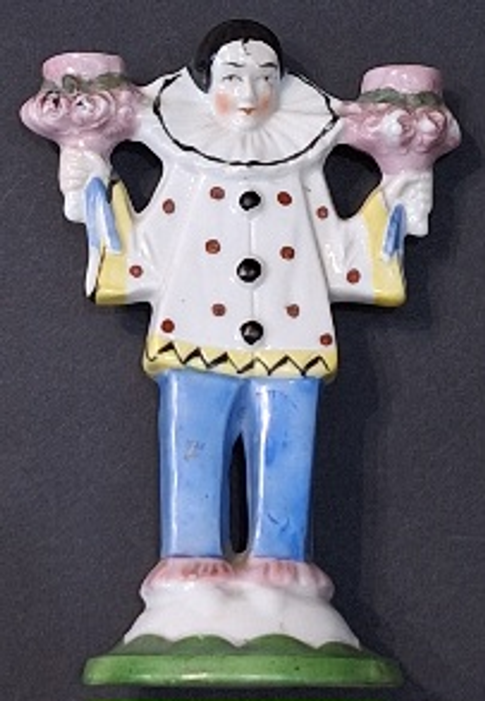 Pierrot em porcelana alemã  5