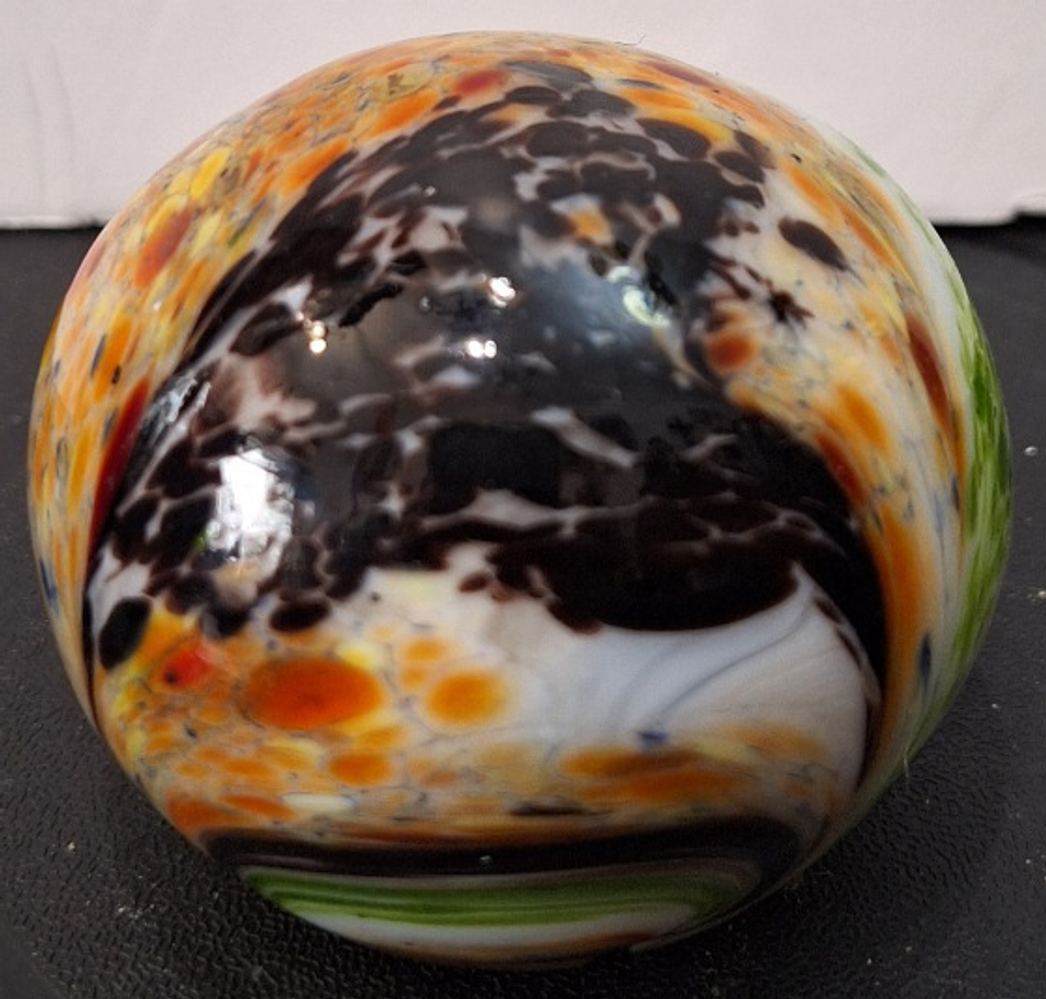 Pisa-papéis em cristal  2