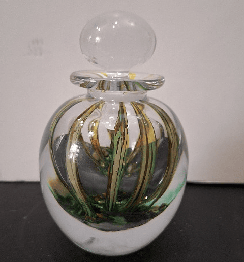 Pisa-papéis em cristal, Ribes Romuald