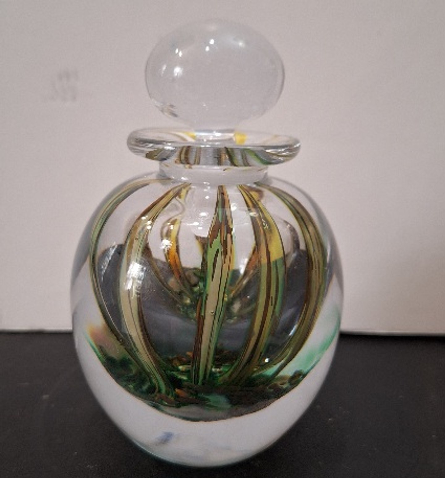 Pisa-papéis em cristal, Ribes Romuald 1