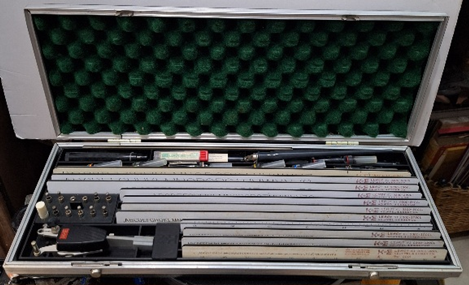 Estojo Leroy Lettering Set 5