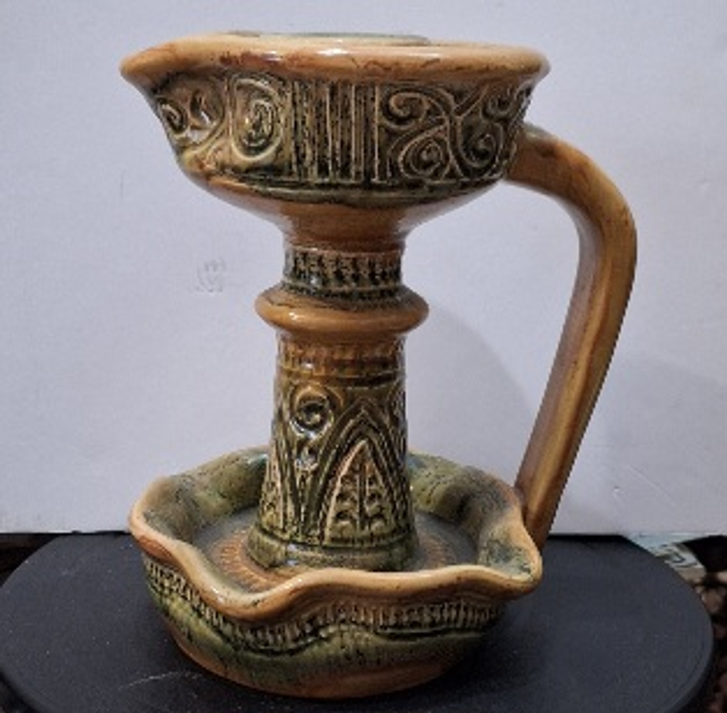 Lamparina em faiança Aleluia 5