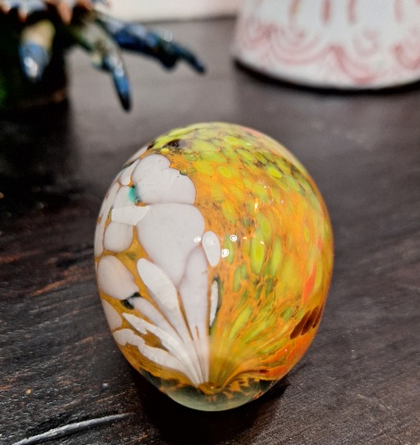 Pisa-papéis em cristal  3