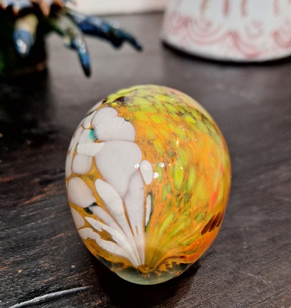 Pisa-papéis em cristal  3