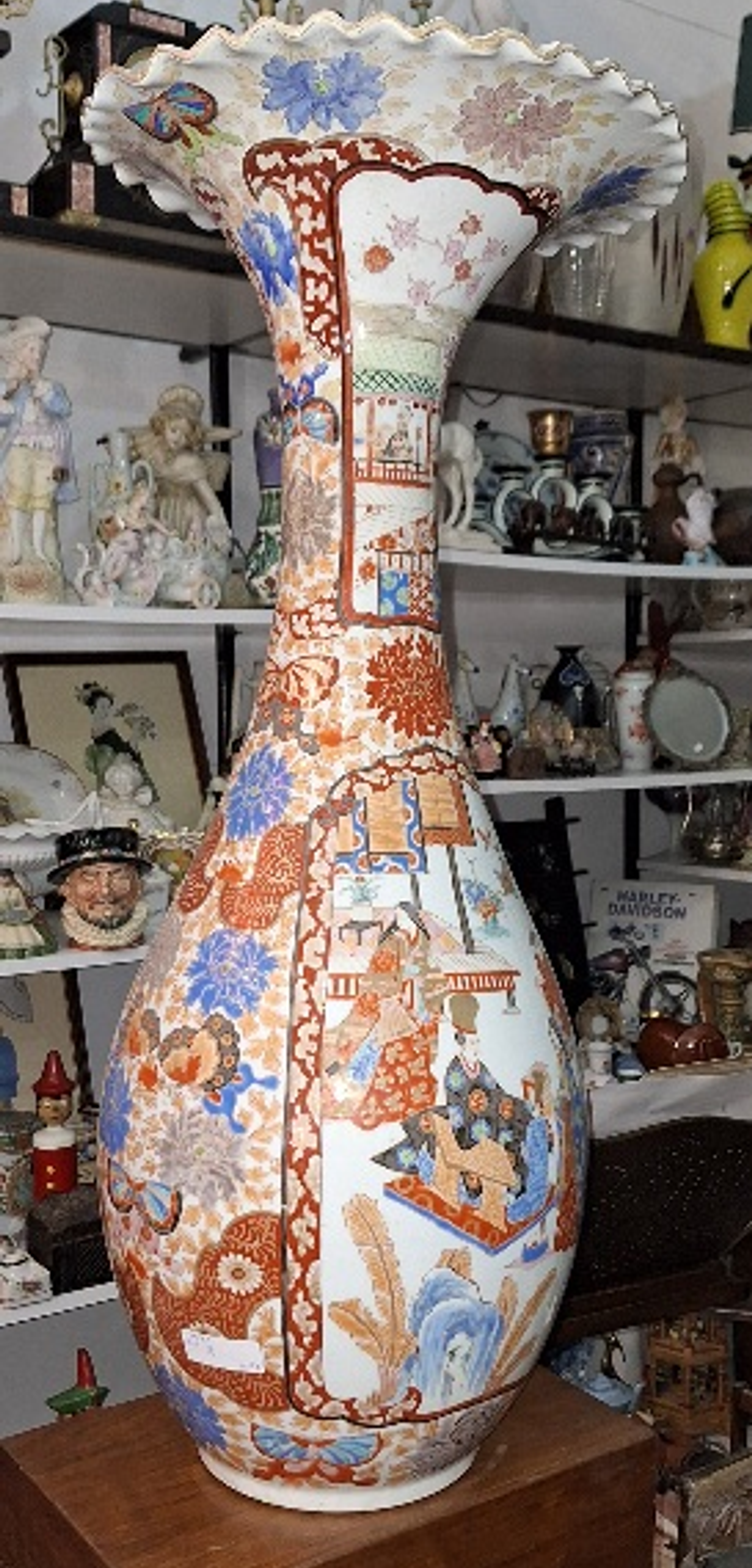 Grande Jarrão em porcelana Imari 10