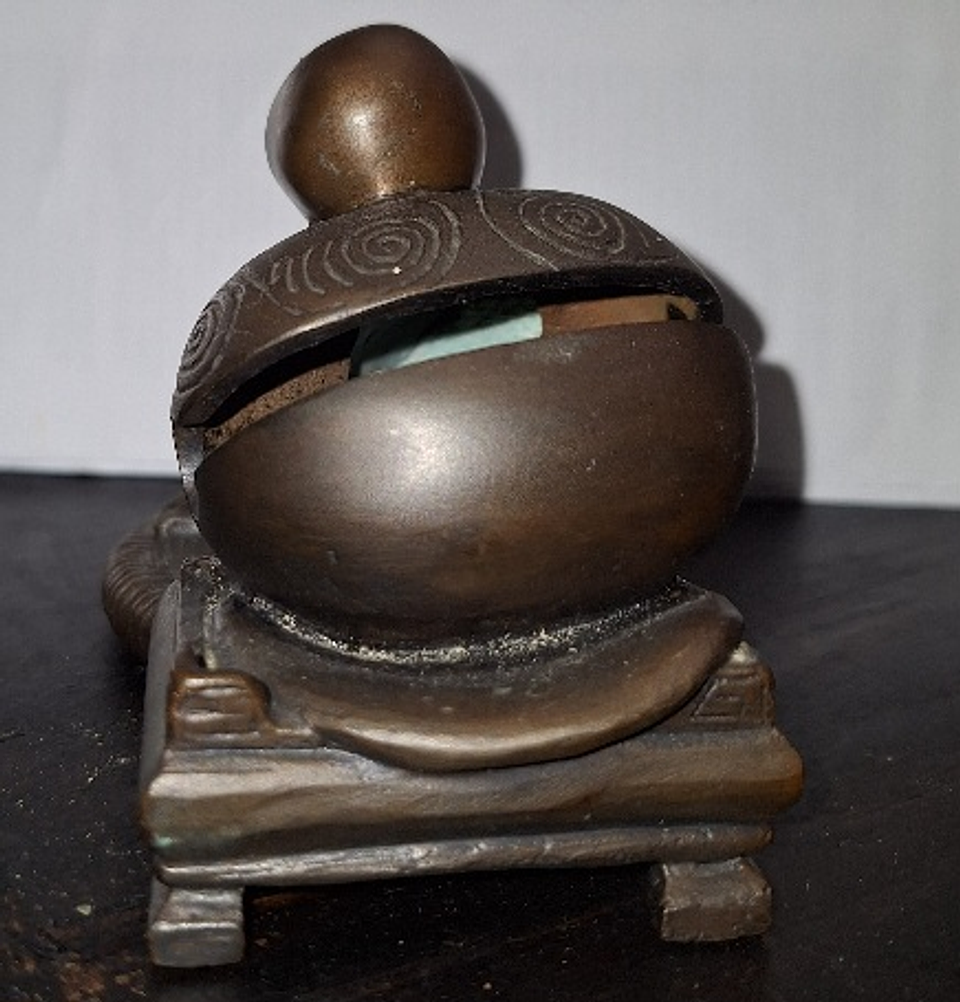 Escultura Japonesa de Sesshu criança.  3