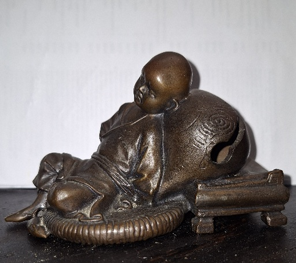 Escultura Japonesa de Sesshu criança.  5