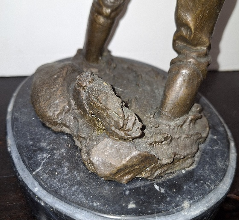 Escultura,  Pescador por Milo 16