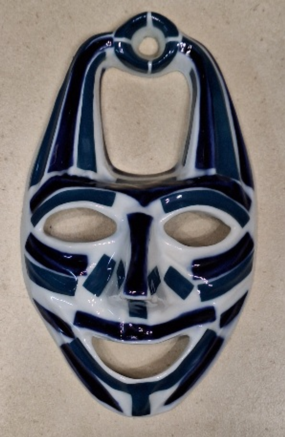 Máscara porcelana Sargadelos 2