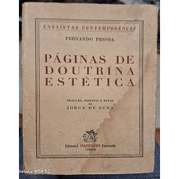 Livro, Páginas de Doutrina Estética 