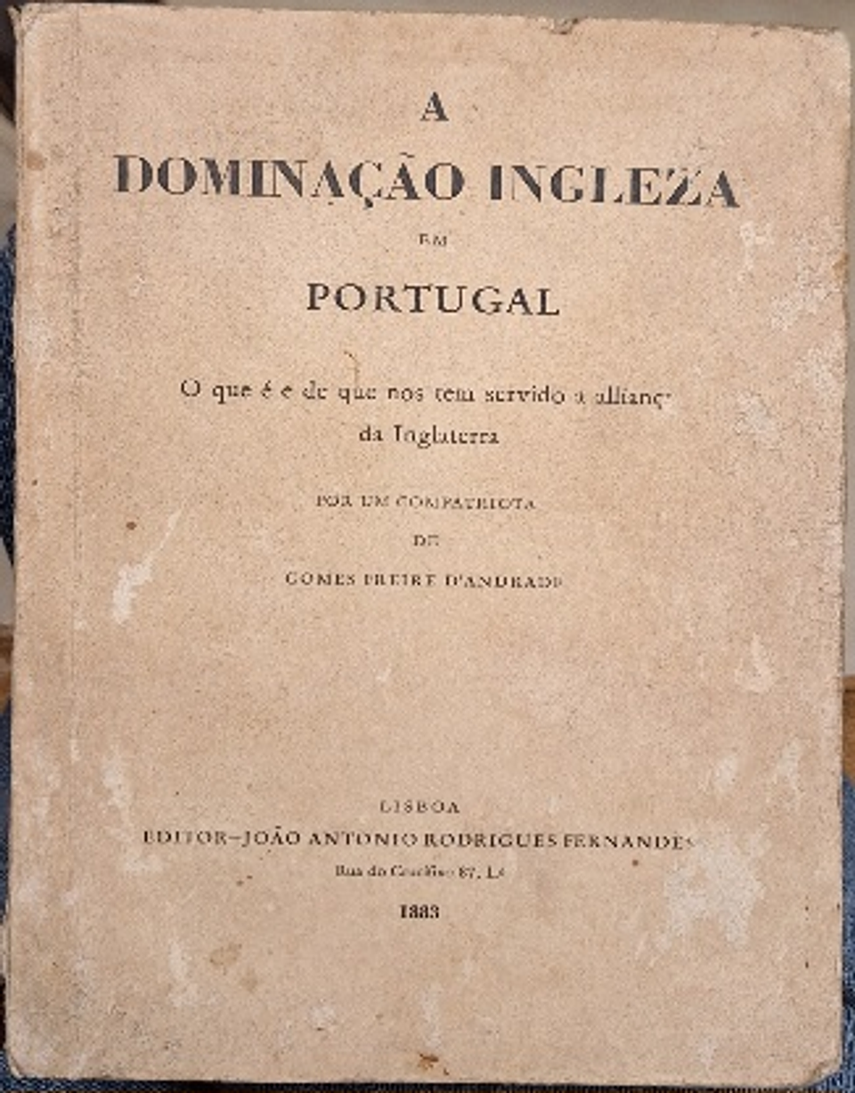 Livro, A Dominação Inglesa em Portugal 1