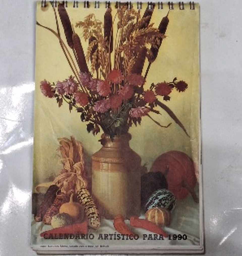 Calendário Artístico para 1990 1