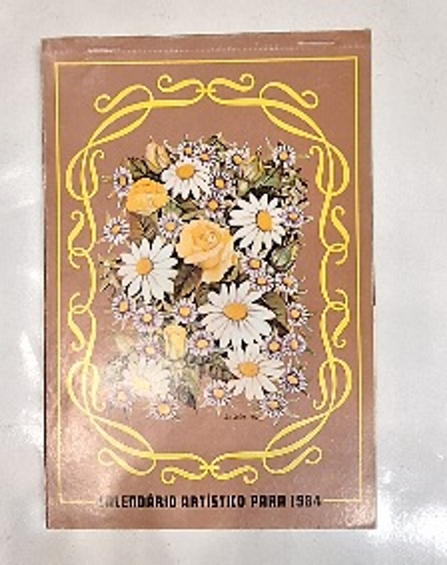 Calendário Artístico para 1984 1