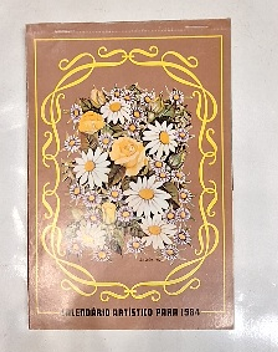 Calendário Artístico para 1984 1