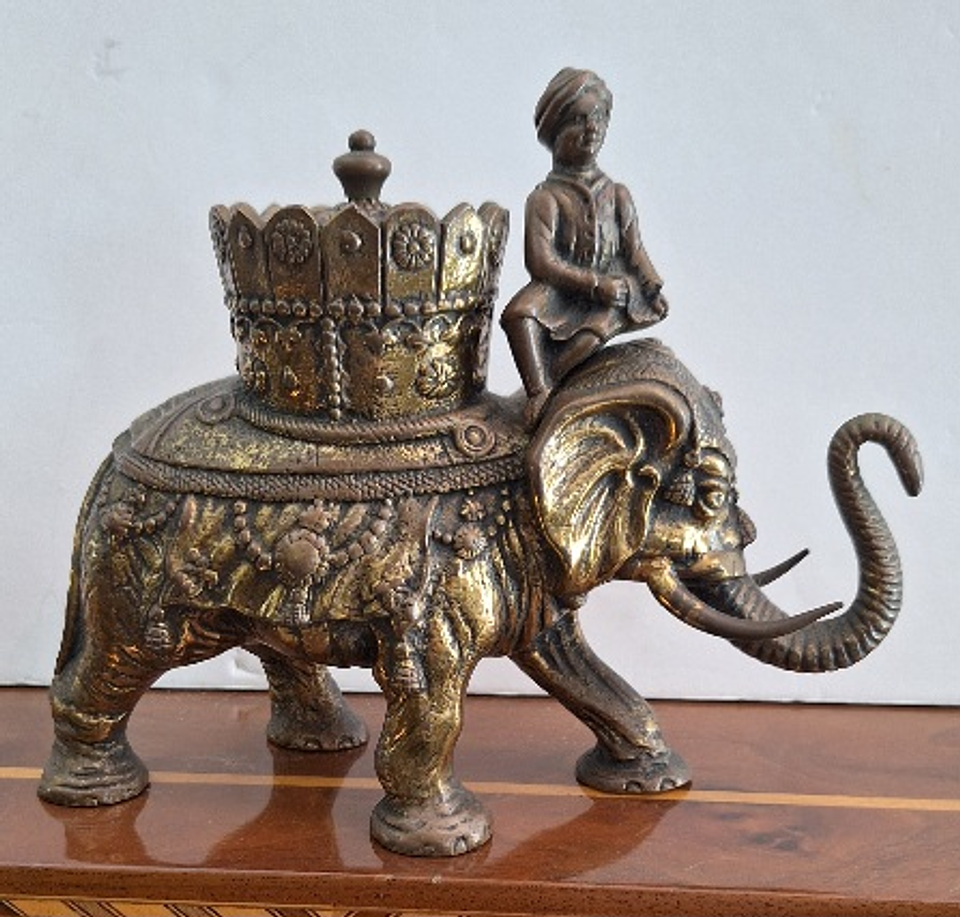 Escultura, elefante indiano  4