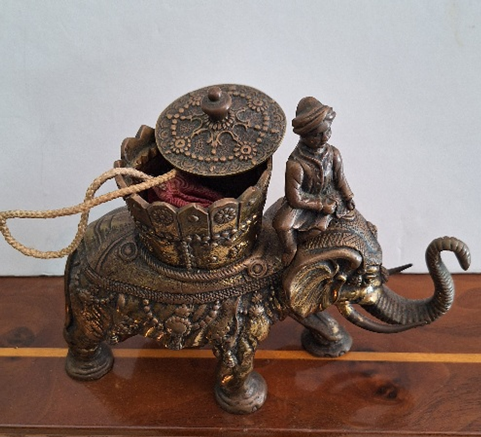 Escultura, elefante indiano  5