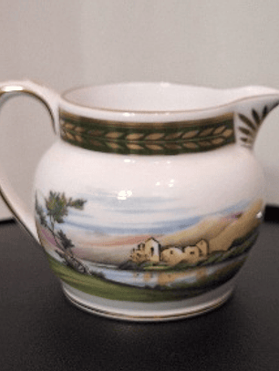 leiteira em porcelana Spode