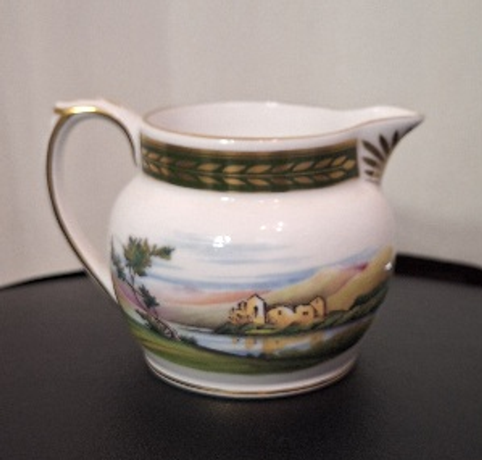 leiteira em porcelana Spode 1