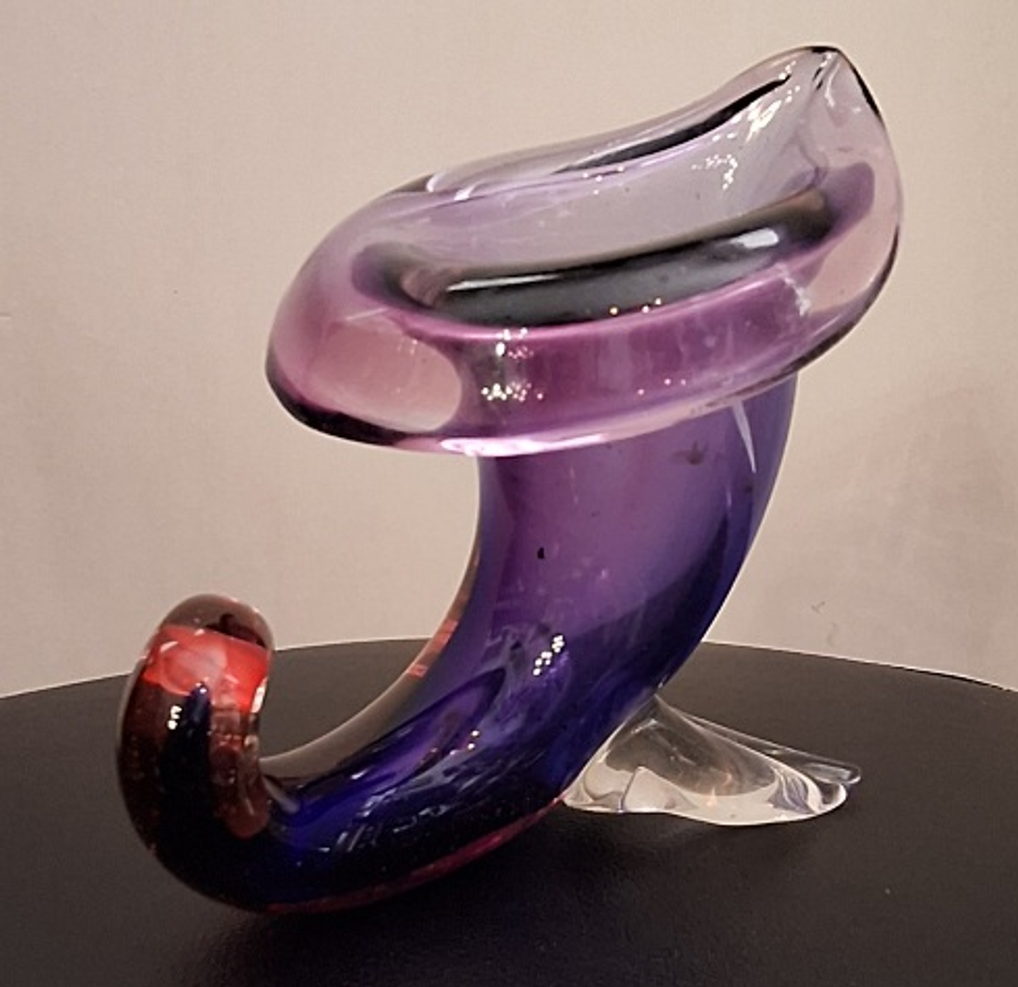 Vaso, Cornucopia, Seguso Murano 5