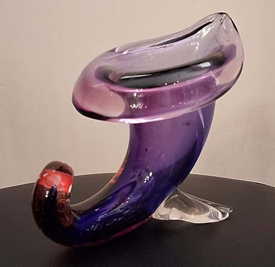 Vaso, Cornucopia, Seguso Murano 5