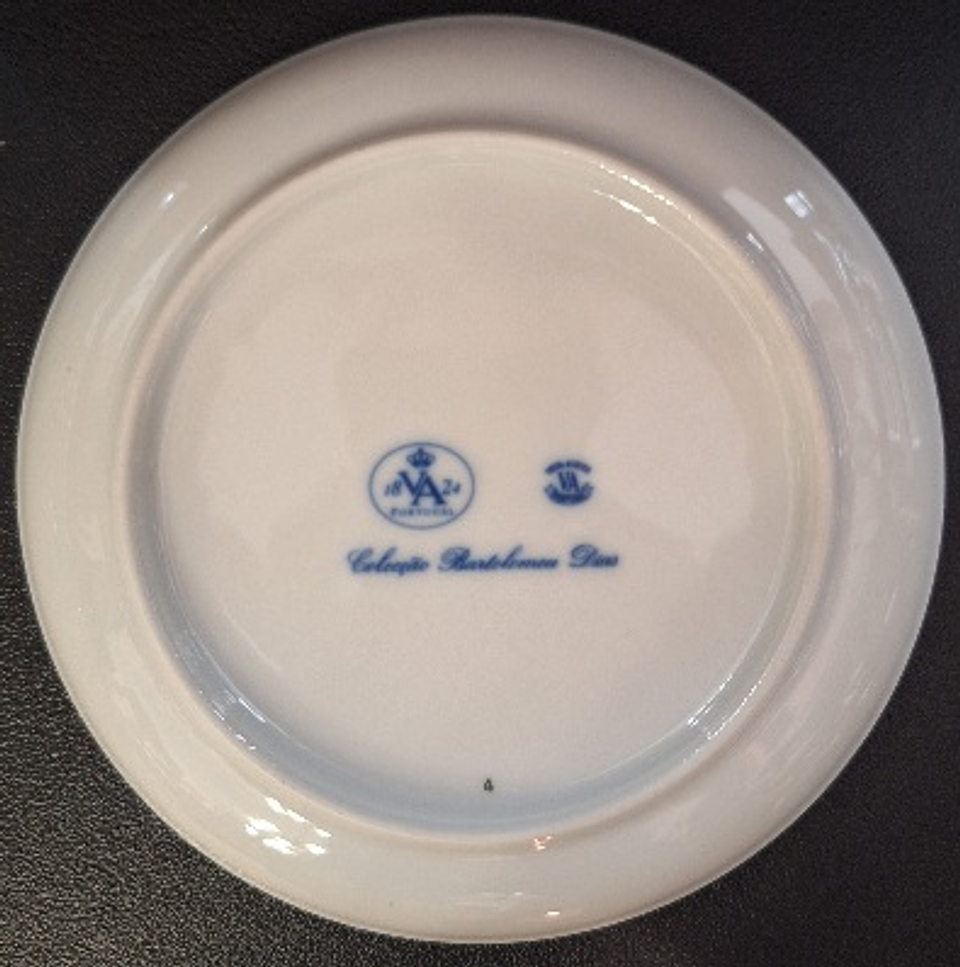 Mini prato porcelana da Vista Alegre  2