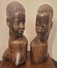 Esculturas africanas, Par de bustos - Thumbnail 2