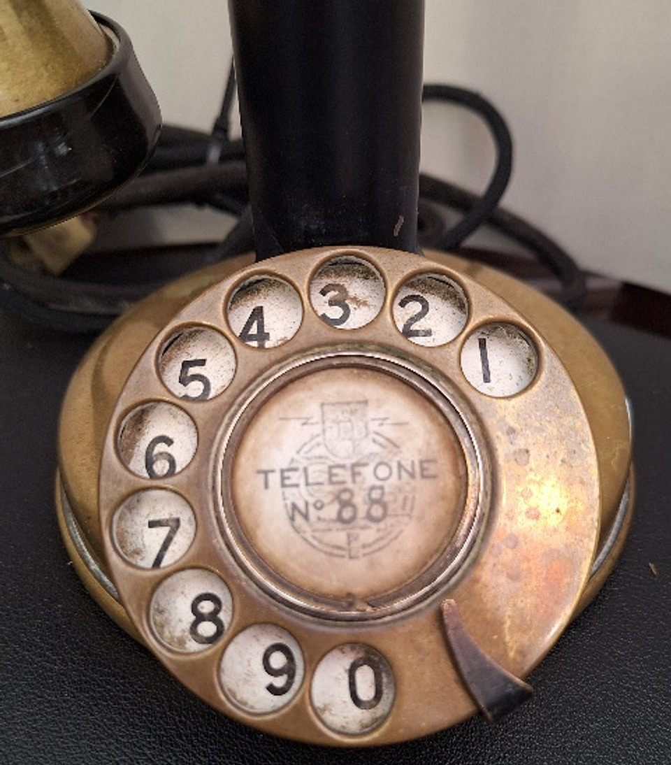 Telefone antigo anos 20/30 6