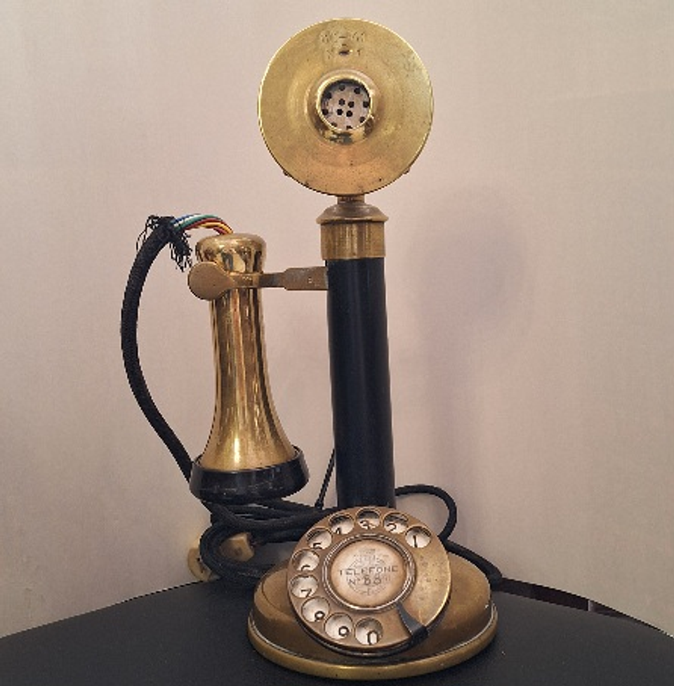 Telefone antigo anos 20/30 5