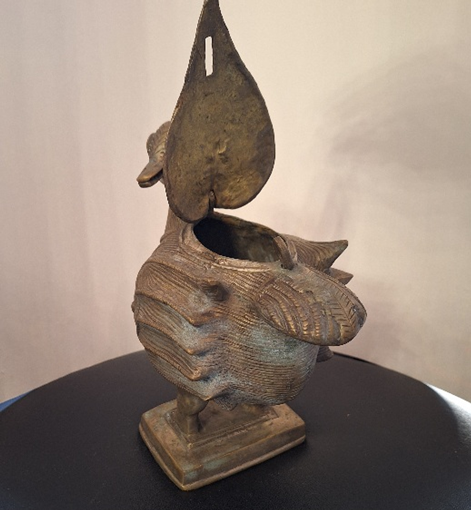 Caixa de tabaco, representando Pato 3