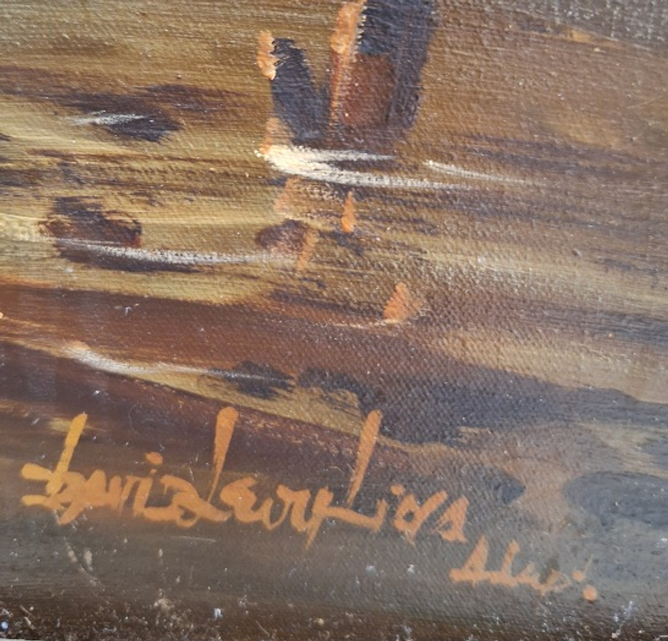 Pintura, óleo sobre tela 4