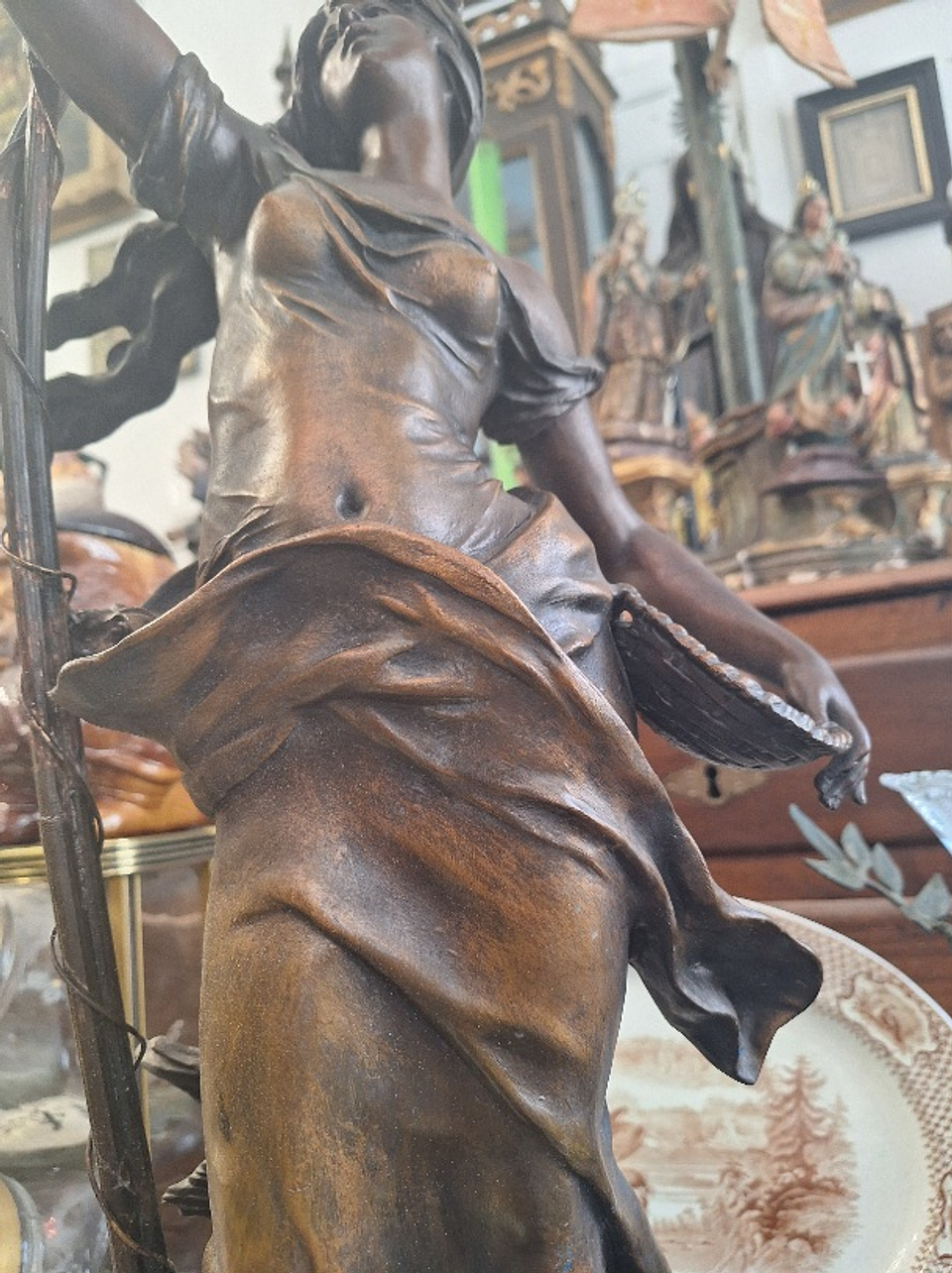 Luminária de Mesa em bronze 5