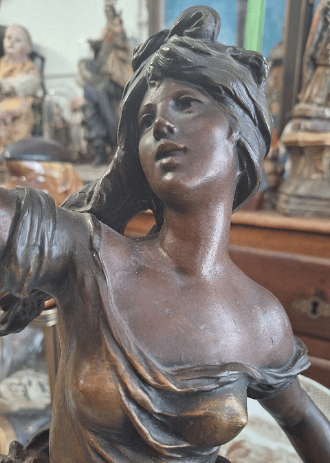 Luminária de Mesa em bronze