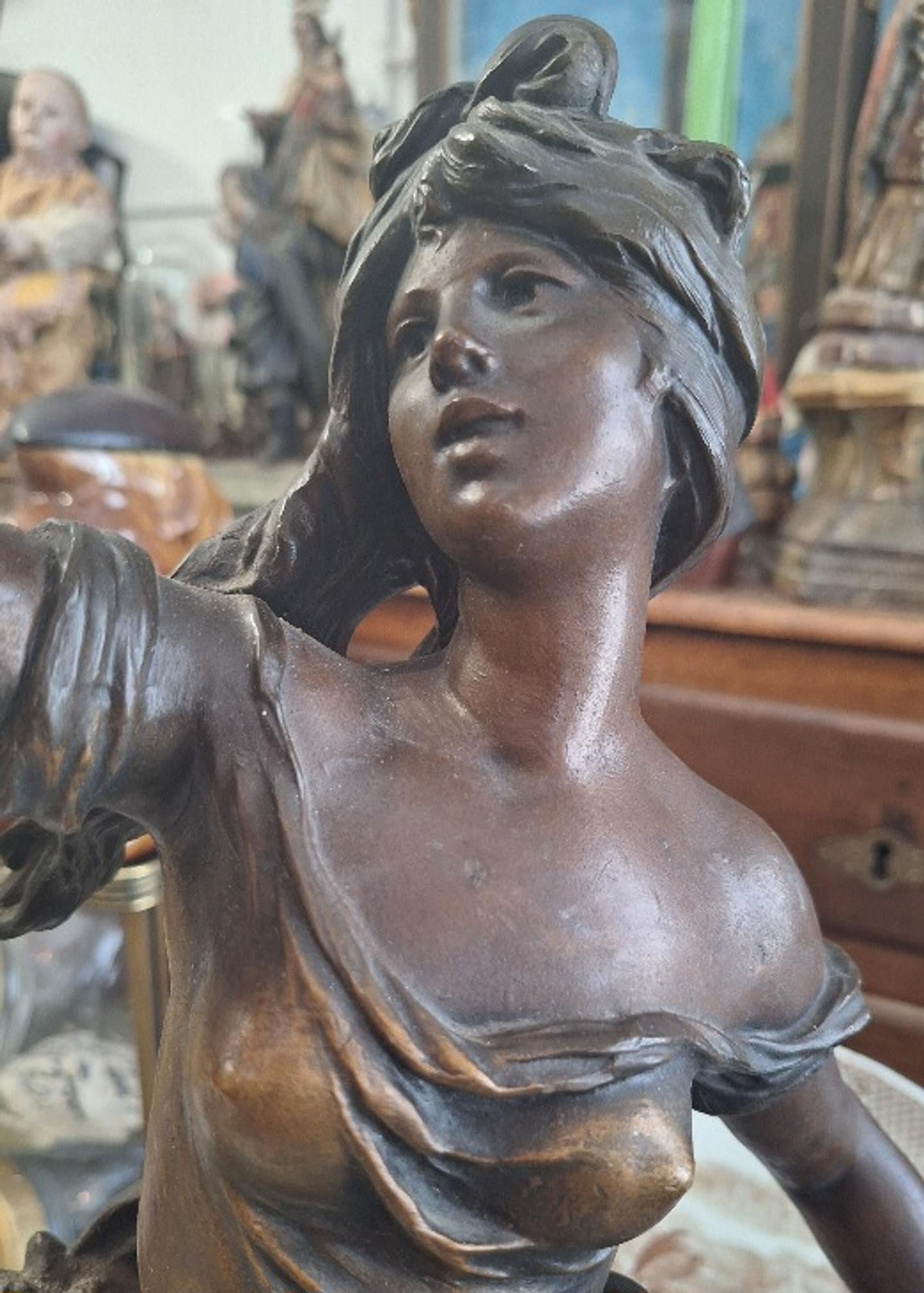 Luminária de Mesa em bronze 1