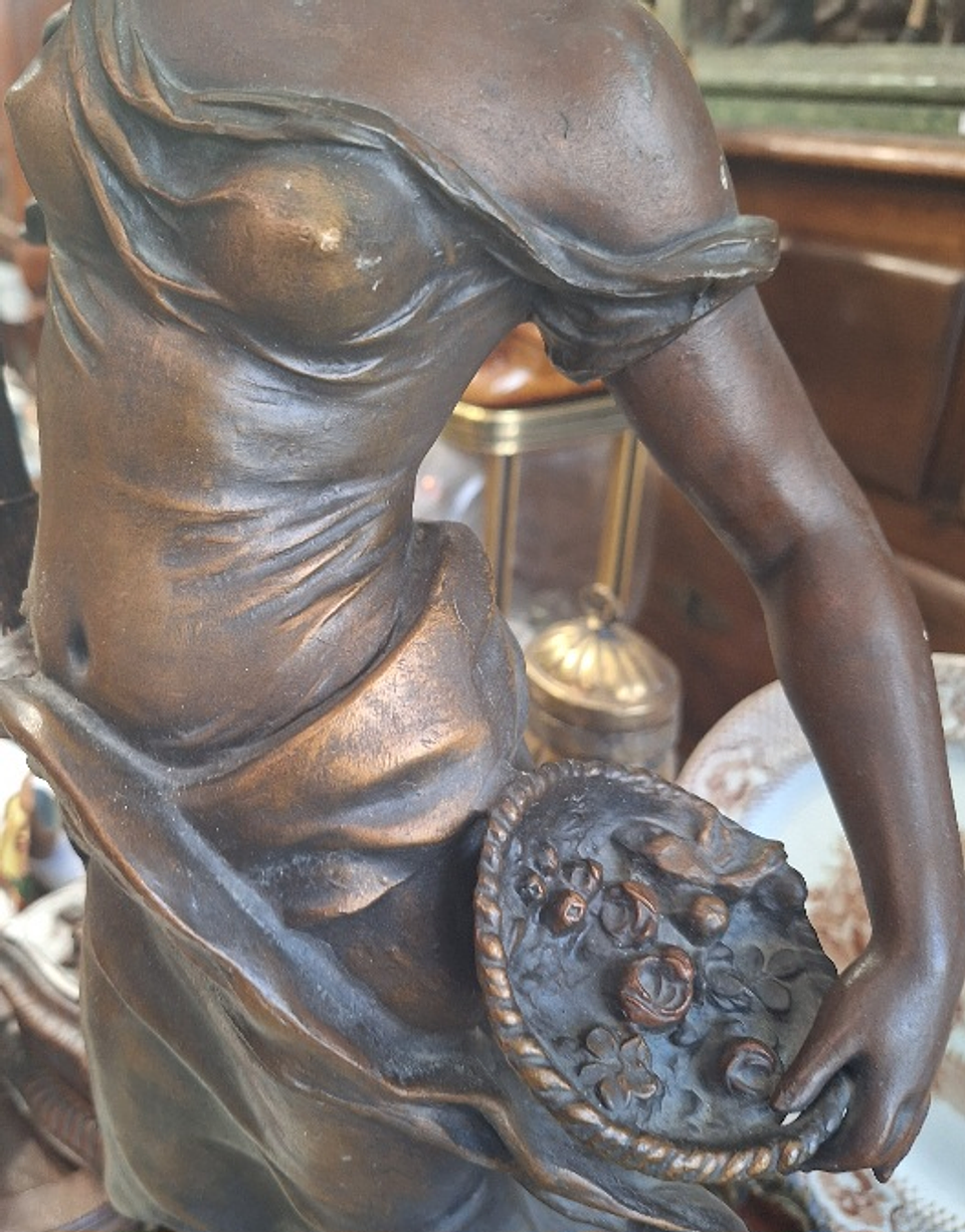 Luminária de Mesa em bronze 9