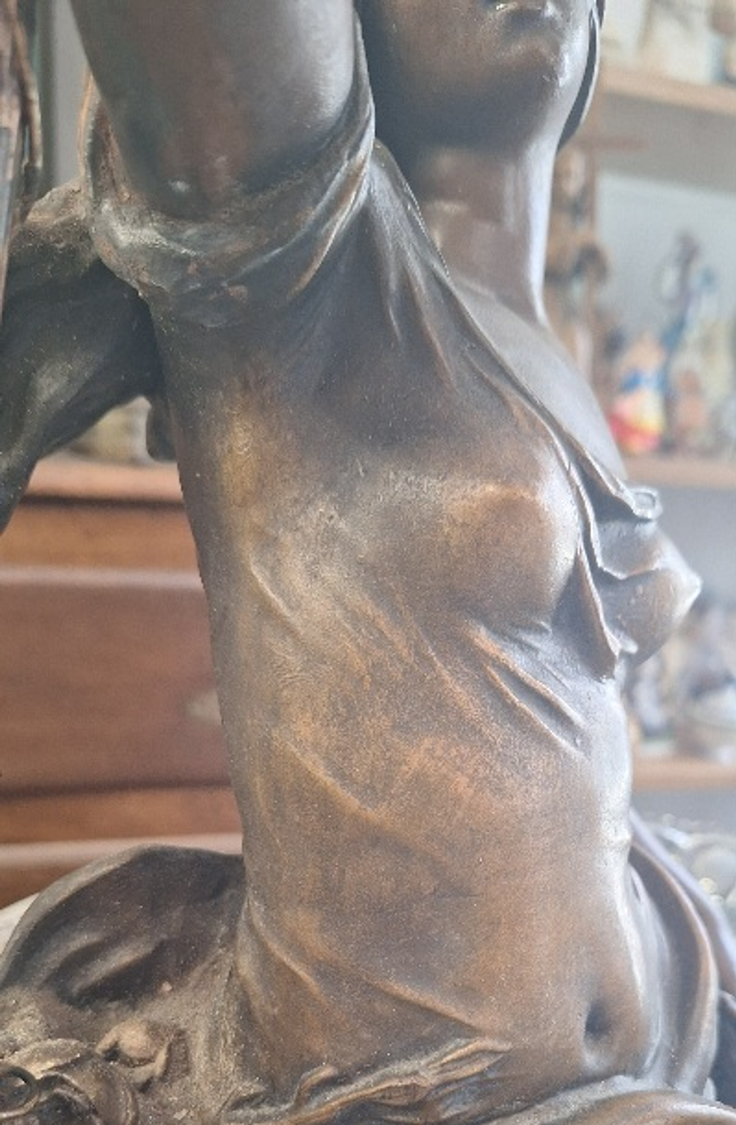 Luminária de Mesa em bronze 10