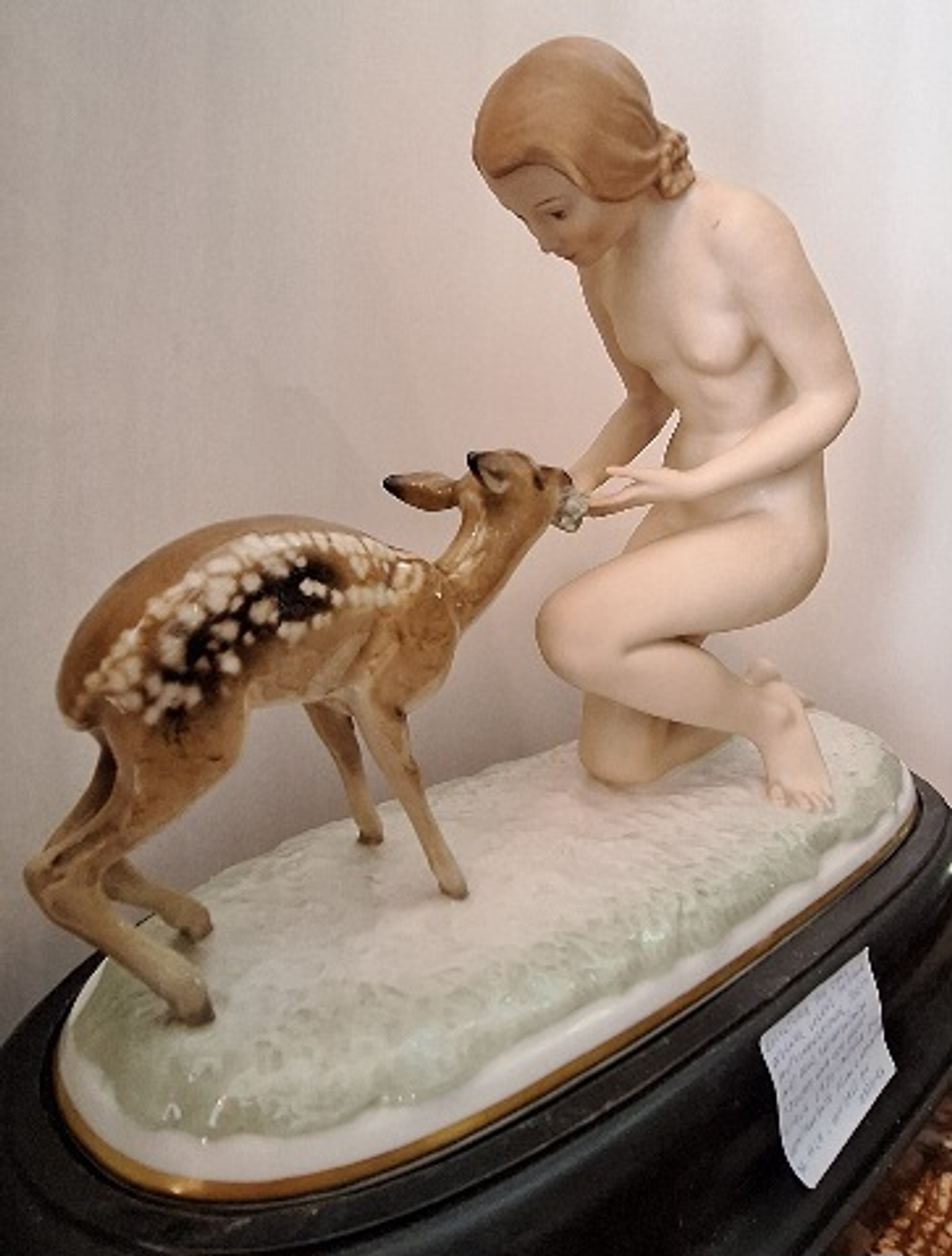 Escultura Alemã, Jovem com cervo 2