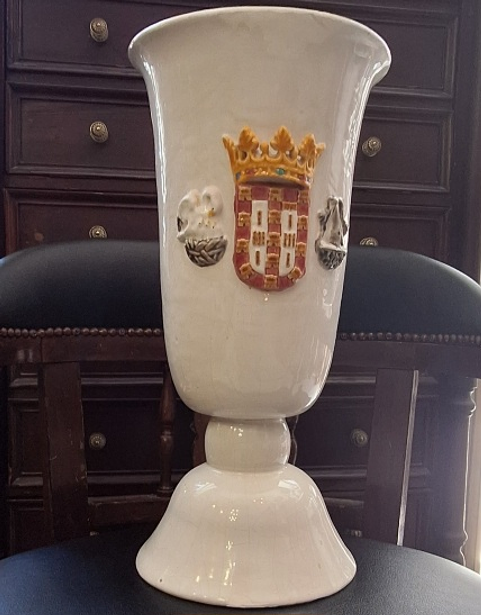 Vaso, Brasão das Caldas da Rainha  2