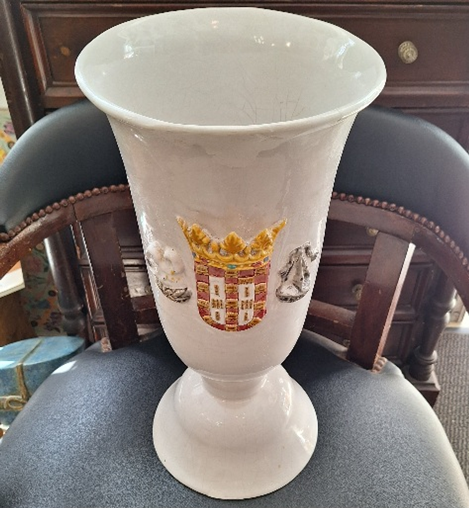 Vaso, Brasão das Caldas da Rainha  1