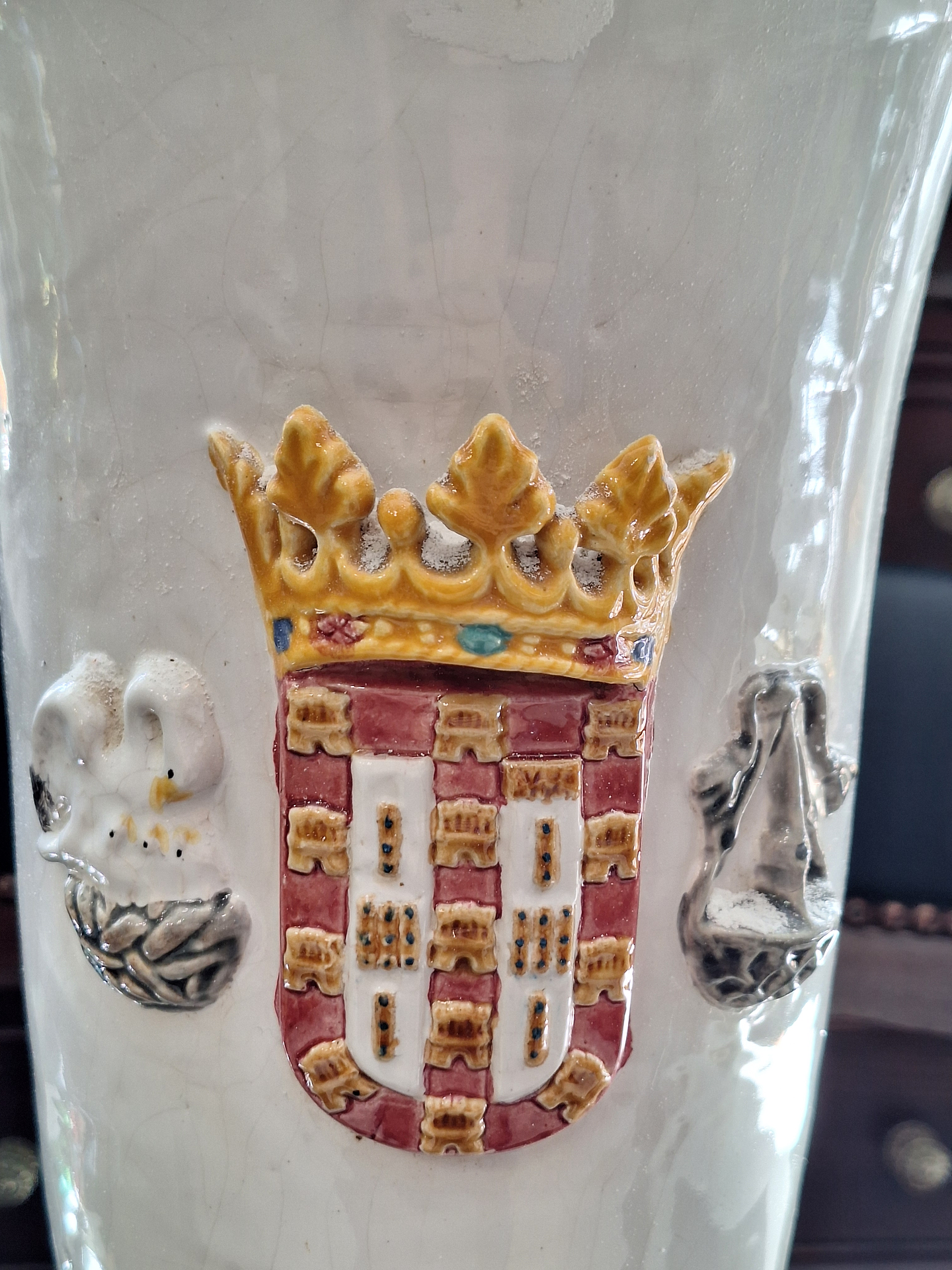 Vaso, Brasão das Caldas da Rainha  7