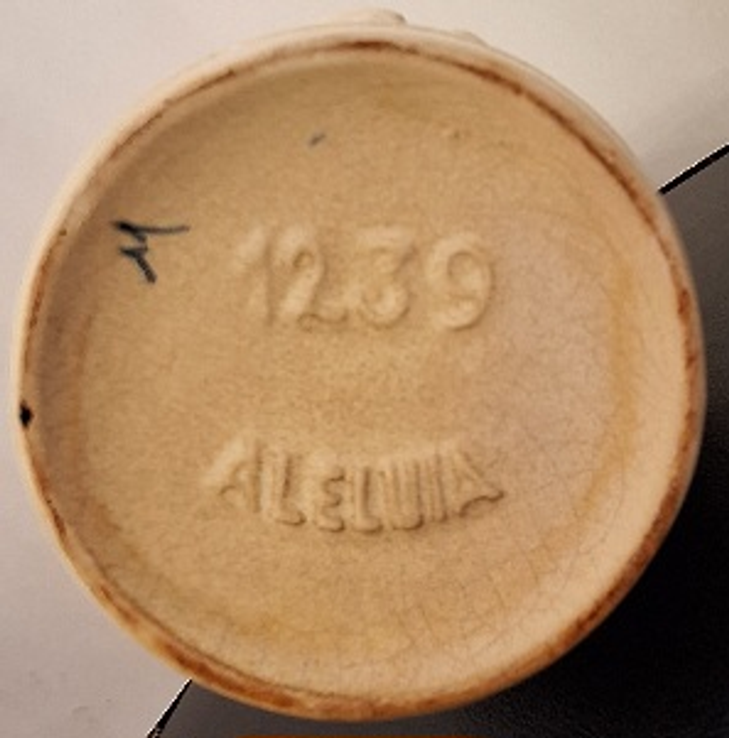 Vaso em faiança, Aleluia 3