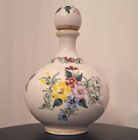 Garrafa em faiança da Carvalhinho 