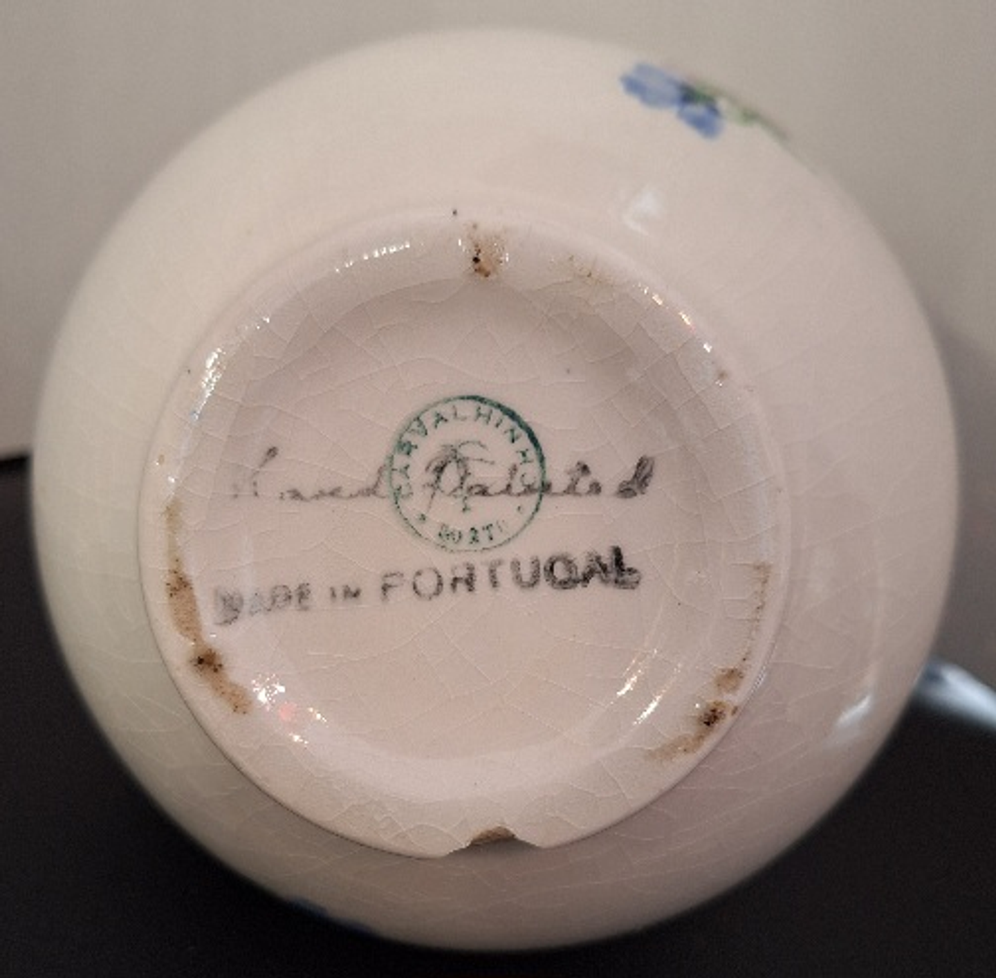 Garrafa em faiança da Carvalhinho  5