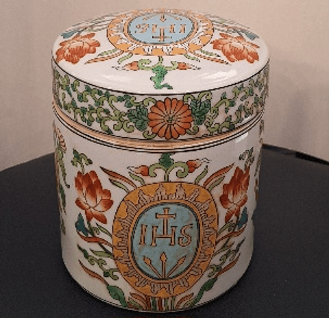 Caixa para chá, porcelana chinesa 