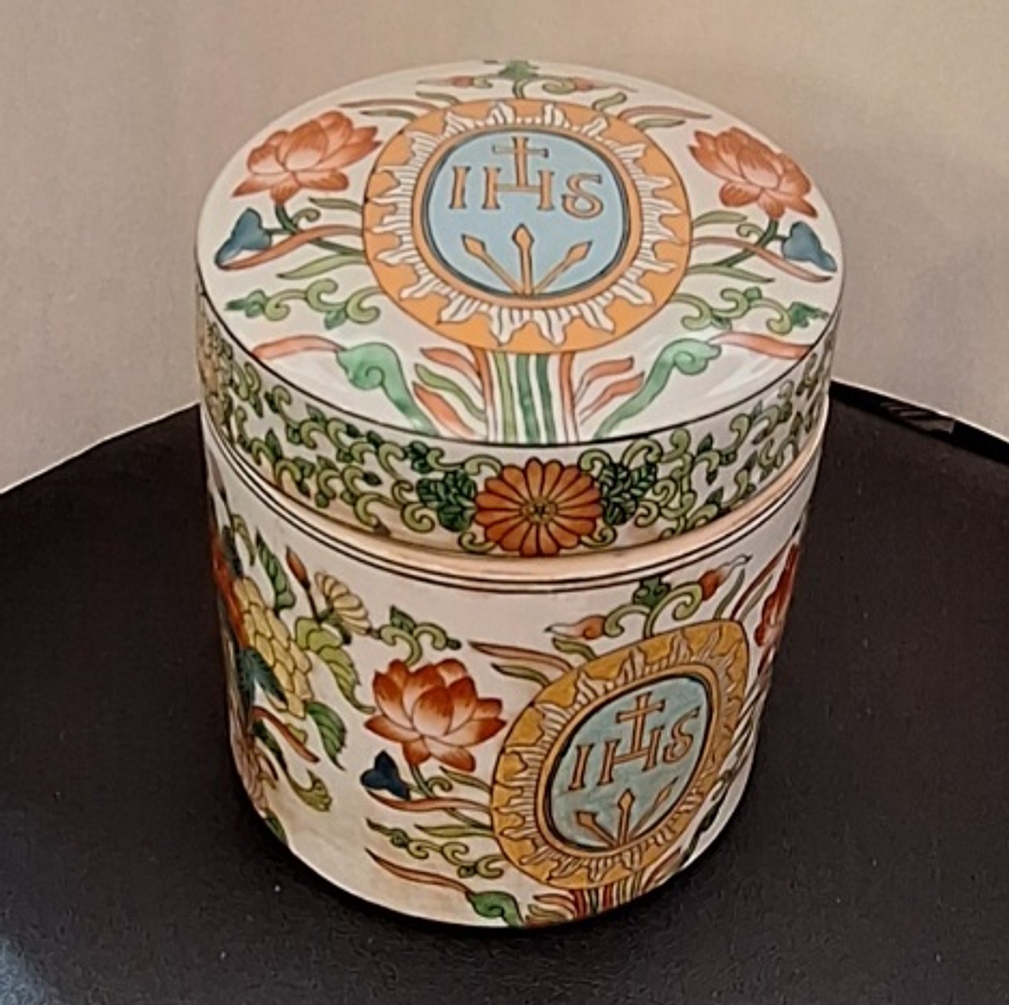 Caixa para chá, porcelana chinesa  3