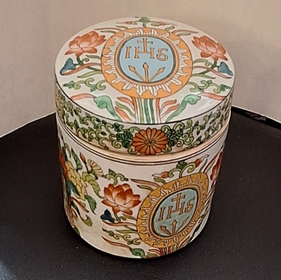 Caixa para chá, porcelana chinesa  3