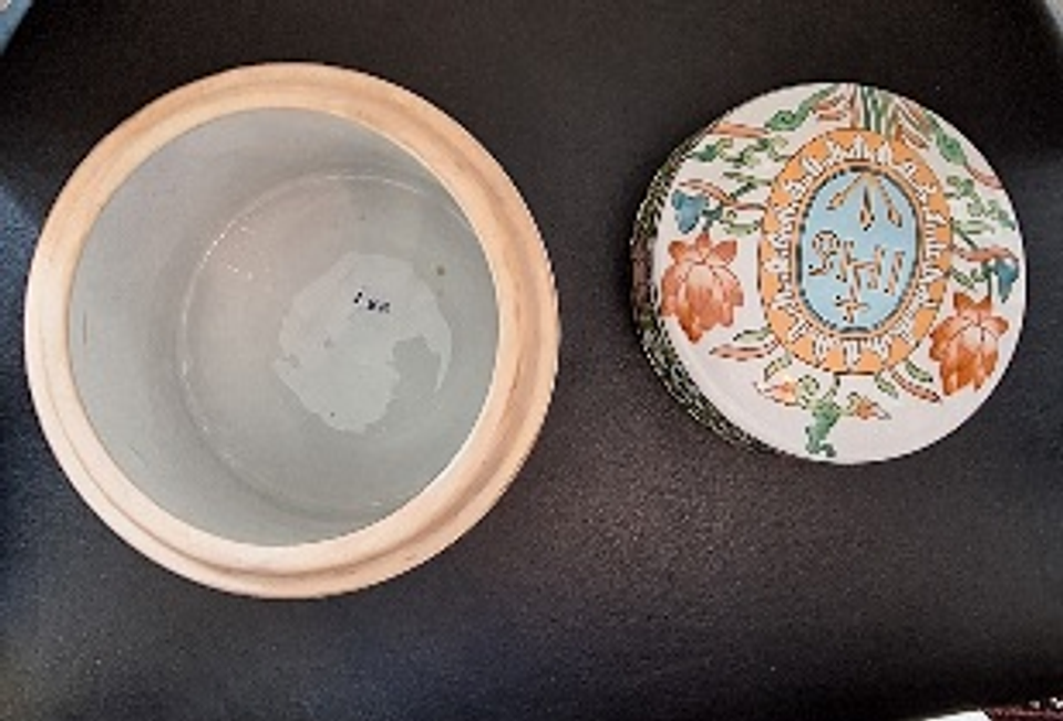 Caixa para chá, porcelana chinesa  4