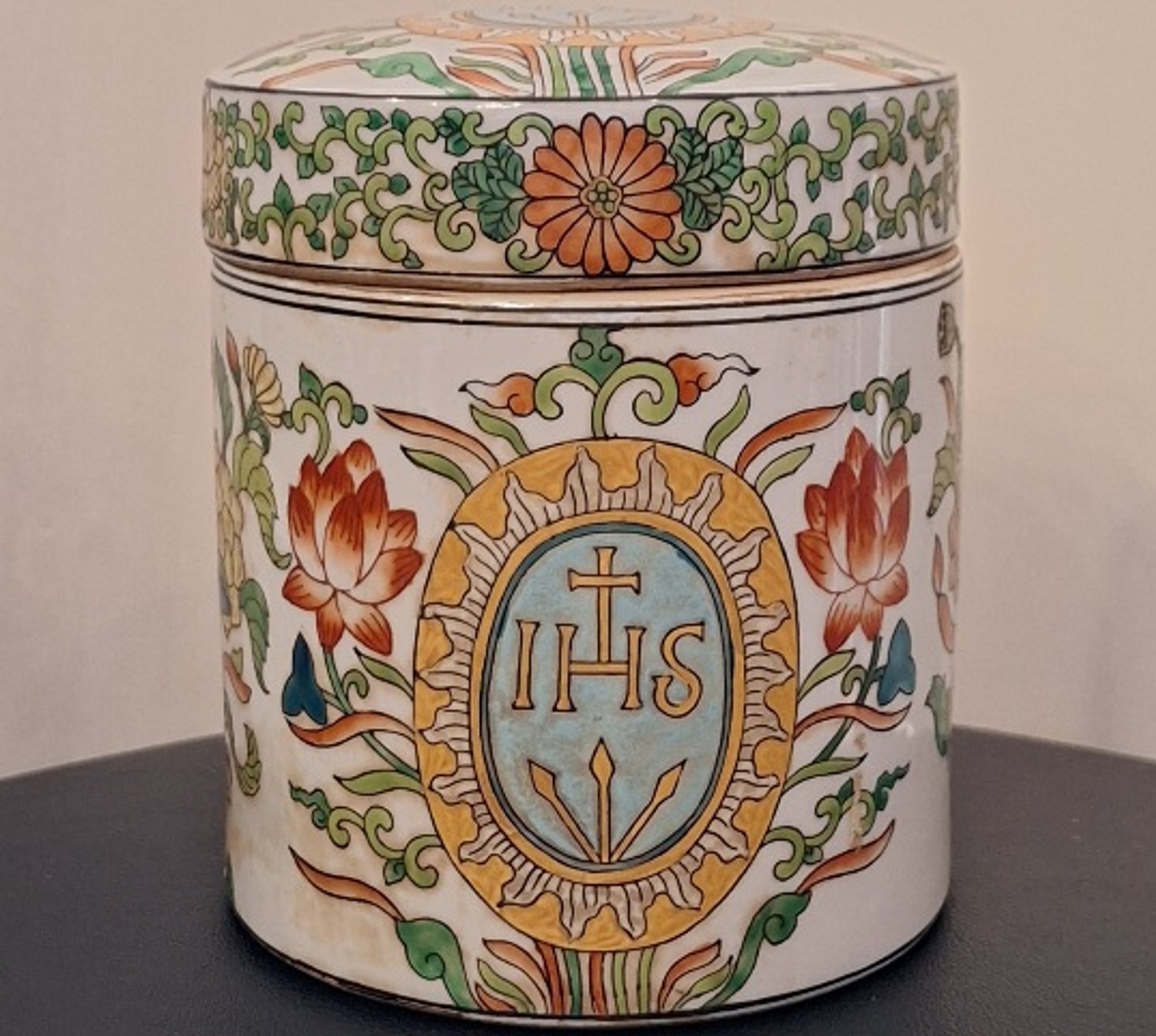 Caixa para chá, porcelana chinesa  8