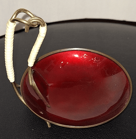 Açucareiro, esmalte, anos 50