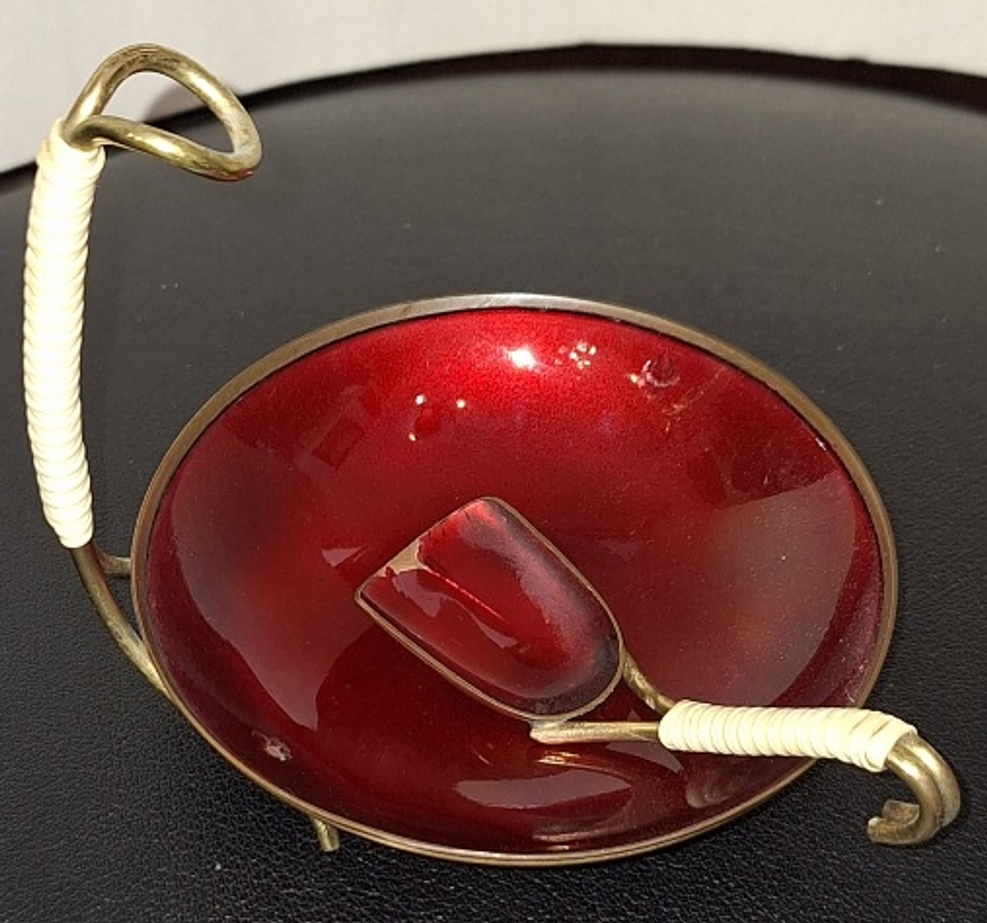 Açucareiro, esmalte, anos 50 2